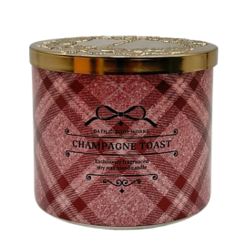 Vela Champagne Toast 3 mechas