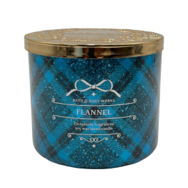 Vela Flannel 3 mechas
