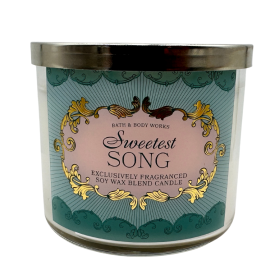 Vela Sweetest Song 3 mechas