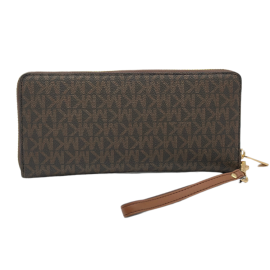 Billetera MK  Jet Set Grande Con Logotipo 
