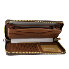 Billetera MK  Jet Set Grande Con Logotipo 