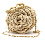 Bolso Tejido en Crochet (Flor).