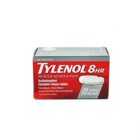 Tylenol Dolor y Molestias Musculares 650 mg x 24 caps