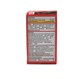 Tylenol Dolor y Molestias Musculares 650 mg x 24 caps
