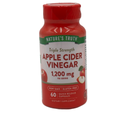 Vinagre de Manzana 60 capsulas veganas