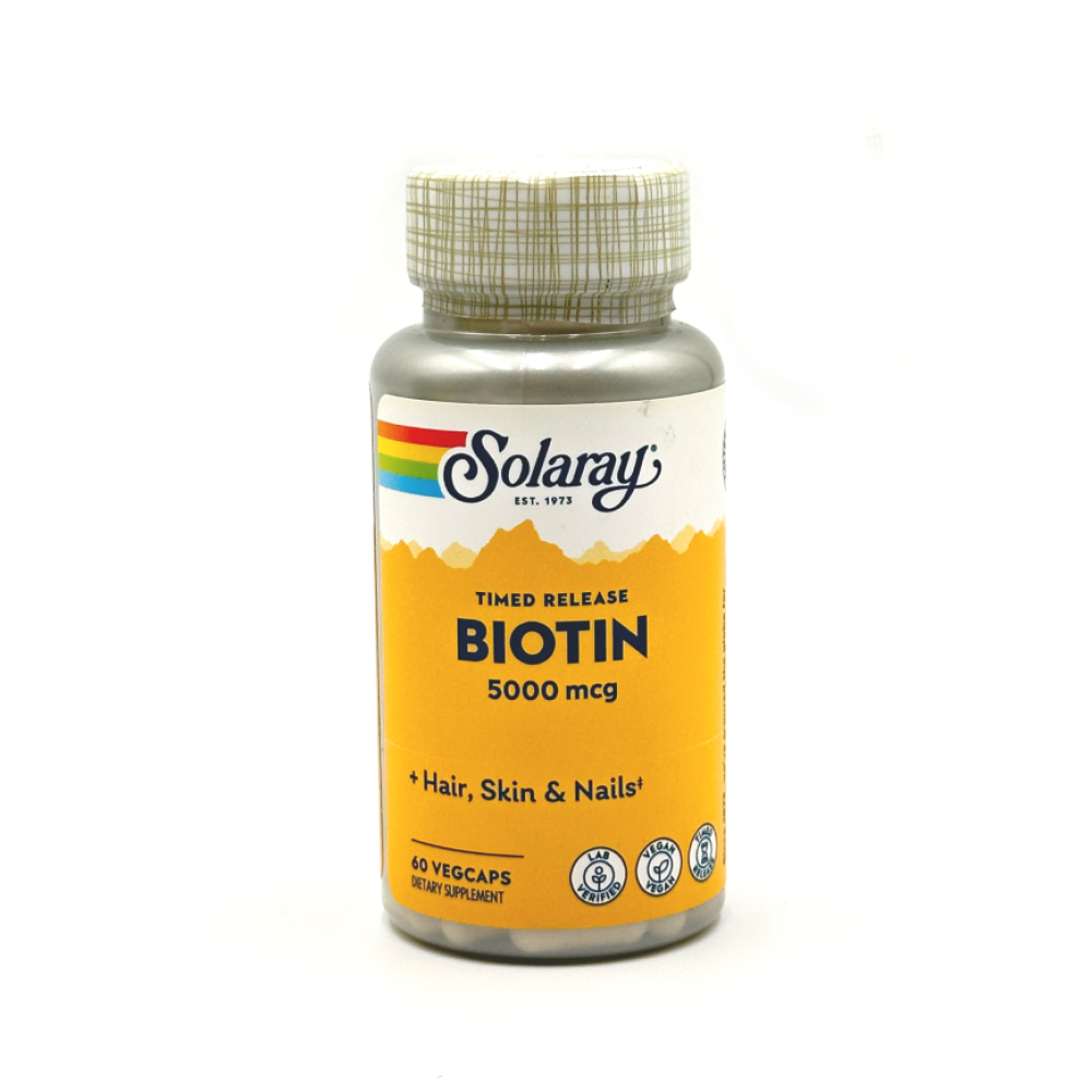 Biotina 5000 mcg x 60 capsulas